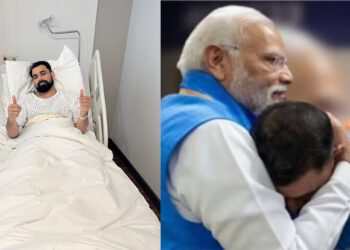 सर्जरी के बाद दुखी हुए Mohemmad Shami तो देश के प्रधान मंत्री ने बढ़ाया हौसला