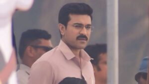 350 करोड़ के बजट में बन रही इस फिल्म के सेट से राम चरण की तस्वीरें लीक