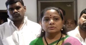 BRS Leader K Kavitha