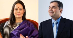 Mahua Moitra and Darshan Hiranandani