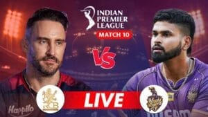 RCB vs KKR, LIVE: क्या कोलकाता बनेगी घर से बाहर जीतने वाली पहली टीम?