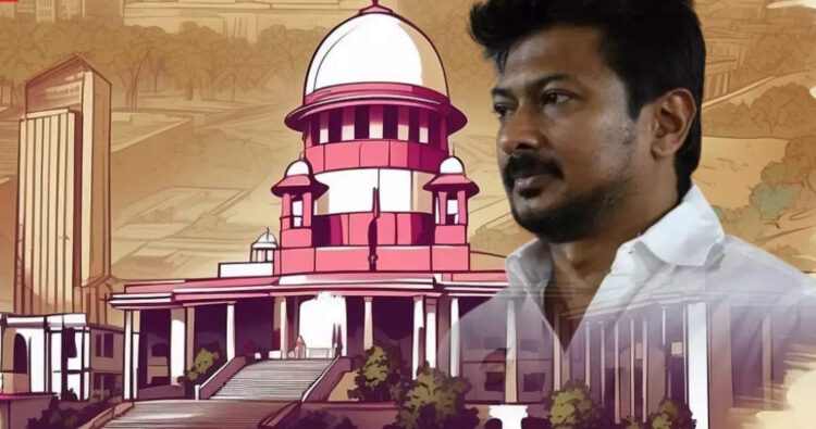 आप आम आदमी नहीं, मंत्री हैं... जूनियर स्टालिन को सनातन वाले बयान पर सुप्रीम कोर्ट ने क्या-क्या सुनाया 1 Udhayanidhi Stalin Comments On Sanatana Dharma,आप आम आदमी नहीं, मंत्री हैं... जूनियर स्टालिन को सनातन वाले बयान पर सुप्रीम कोर्ट ने क्या-क्या सुनाया - supreme court hard reaction on udhayanidhi stalin sanatan dharma statement