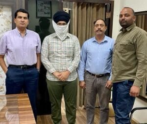जमीन की निशानदेही के लिए रिश्वत लेते हुए पटवारी को किया गिरफ्तार