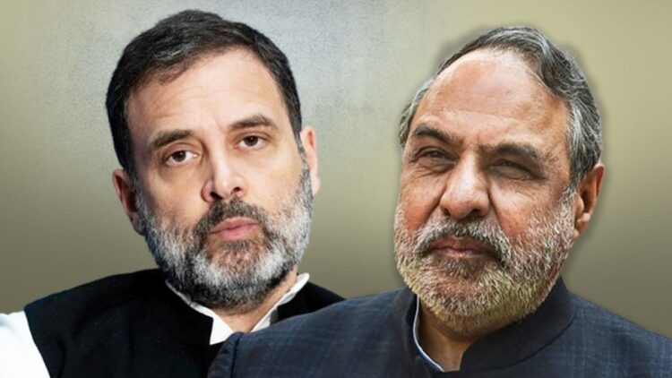 इंदिरा-राजीव का अपमान... जातिगत जनगणना पर राहुल पर आनंद शर्मा का हमला