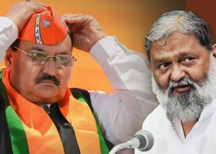 नड्डा के फोन से विज के तेवर पड़े नरम, प्राइवेट गाड़ी से चंडीगढ़ पहुंचे