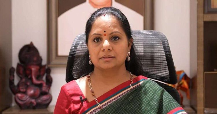 दिल्ली आबकारी नीति मामला : BRS नेता के कविता की ED हिरासत बढ़ी