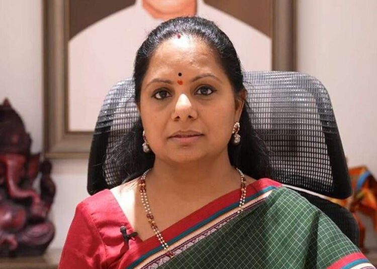 दिल्ली आबकारी नीति मामला : BRS नेता के कविता की ED हिरासत बढ़ी