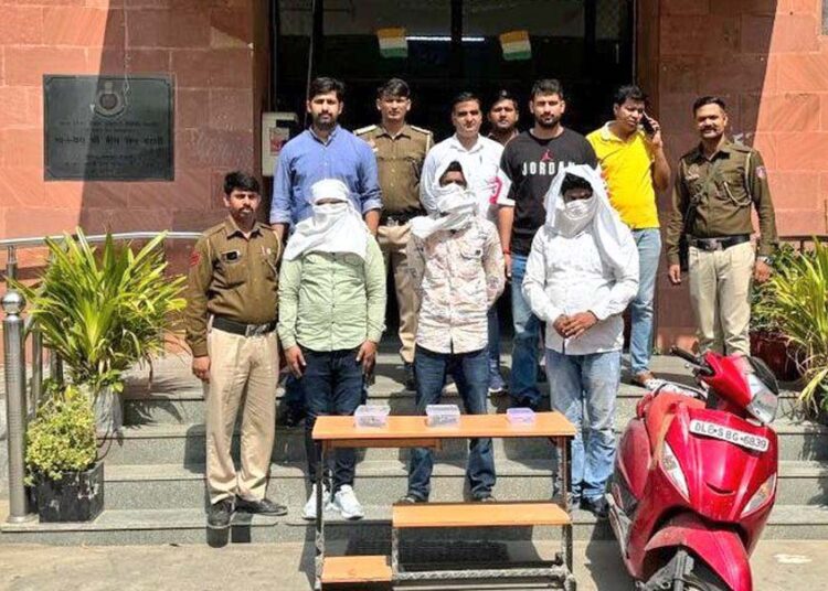 दिल्ली पुलिस ने काला जठेरी गैंग के 3 शार्प शूटर्स को किया गिरफ्ता