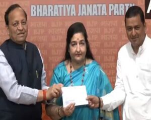 प्रसिद्ध गायिका अनुराधा पाैडवाल भाजपा में शामिल