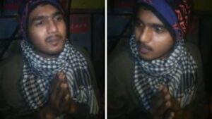 'मैं निर्दोष हूं, सब मेरे भाई ने किया...', बदायूं डबल मर्डर केस में दूसरे आरोपी का Video | video of second accused javed in Budaun double murder case victim family says it might be supari killing stwtg