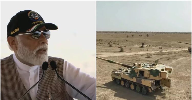 रक्षा क्षेत्र में 'आत्मनिर्भर' भारत सेनाओं में 'आत्मविश्वास' की गारंटी है: पोखरण में पीएम मोदी