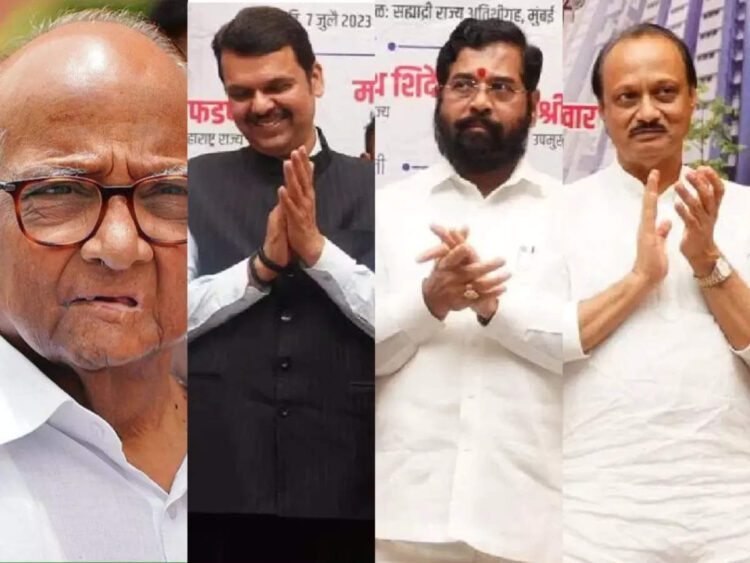 Sharad Pawar: शरद पवार ने एकनाथ शिंदे संग देवेंद्र फडणवीस-अजित दादा को खाने पर घर बुलाया, 1 Sharad Pawar: शरद पवार ने एकनाथ शिंदे संग देवेंद्र फडणवीस-अजित दादा को खाने पर घर बुलाया,