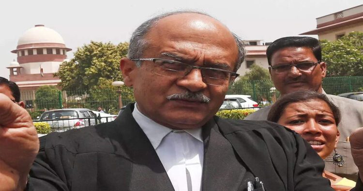 अब Electoral Bond से हुए लेनदेन की एसआईटी जांच चाहते हैं प्रशांत भूषण,