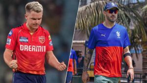 IPL आचार संहिता के उल्लंघन करने के मामले में ‘Duplessis, Curran’ पर लगा