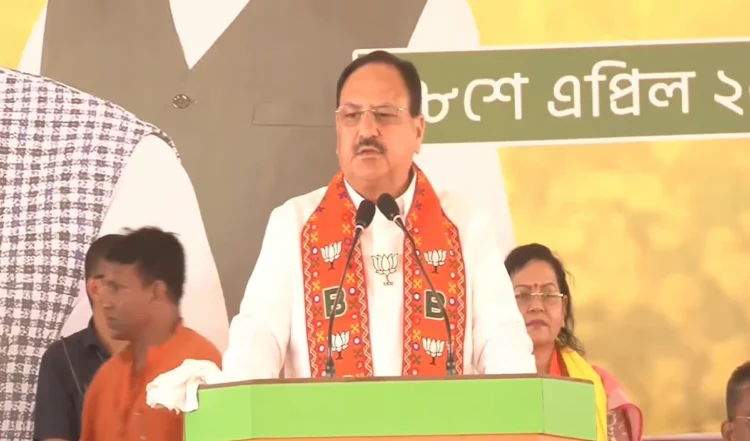 ममता ऐसी सरकार चाहती हैं जो आतंकवाद के खिलाफ नरम रुख अपनाए : J P Nadda 1 ममता ऐसी सरकार चाहती हैं जो आतंकवाद के खिलाफ नरम रुख अपनाए : J P Nadda