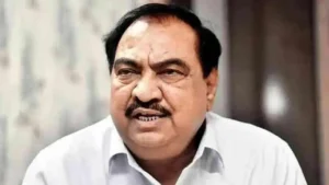 maharashtra former state minister eknath khadse receives threat call over the name of dawood ibrahim and chhota shakeel