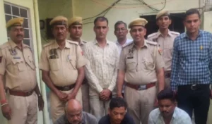 पुलिस ने डकैती की योजना बना रहे दो हिस्ट्रीशीटर समेत पांच बदमाशों को पकड़ा