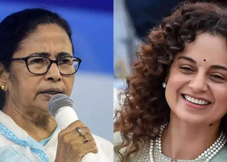 ममता, कंगना रनौत पर आपत्तिनजक टिप्पणी से चुनाव आयोग लाल, सुप्रिया श्रीनेत और दिलीप घोष को चेतावनी - election commission on kangana ranaut and mamata banerjee news