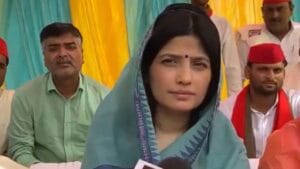 मैनपुरी से डिंपल यादव को जीत की पूरी उम्मीद, बोलीं- अच्छा BJP ने अपने मंत्री को उतारा