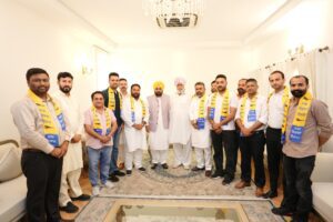 In Faridkot, Raja Warring's close relative Arsh Sachchar