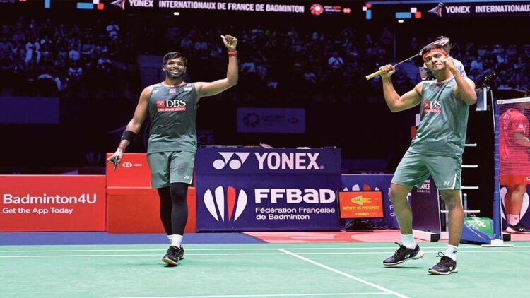 थाईलैंड ओपन बैडमिंटन टूर्नामेंट के दूसरे दौर में पहुंचे सात्विक और चिराग