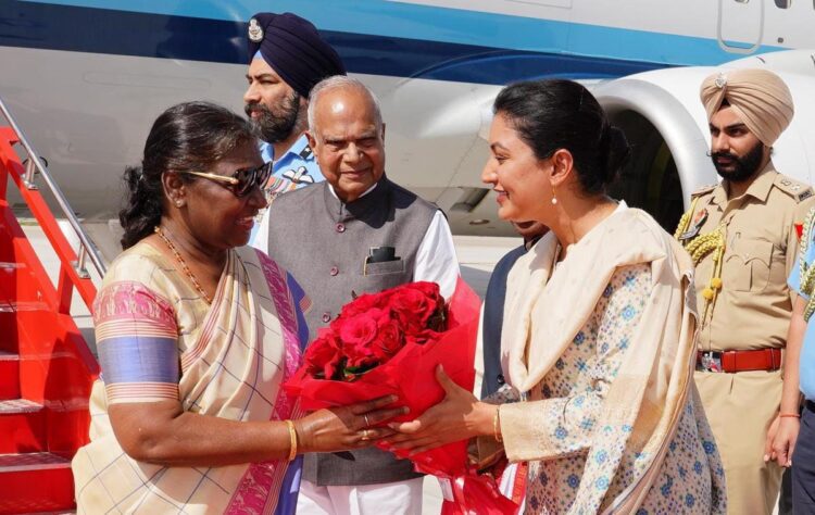 राष्ट्रपति मुर्मू हिमाचल के पांच दिवसीय दौरे पर शिमला पहुंची