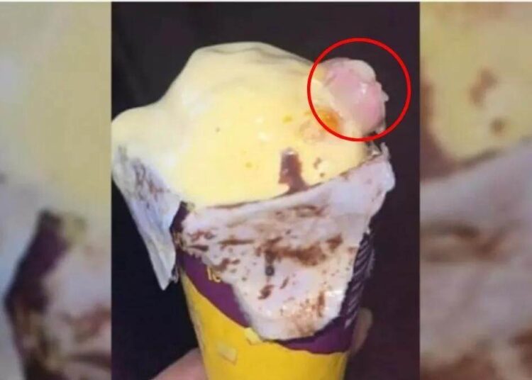 ऑनलाइन मंगाई आइसक्रीम