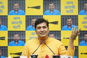 Delhi Cabinet Minister Saurabh Bharadwaj