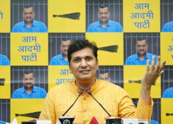 Delhi Cabinet Minister Saurabh Bharadwaj