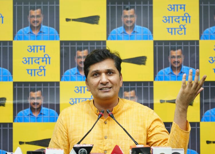 Delhi Cabinet Minister Saurabh Bharadwaj