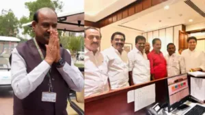 Lok Sabha Speaker Election Nda Om Birla India K Suresh Candidate Two Pics Says Full Story