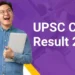 UPSC CMS Result 2024