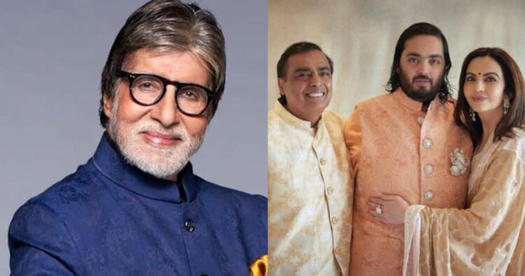 अनंत अंबानी और राधिका मर्चेंट की शादी के बाद अमिताभ बच्चन ने…