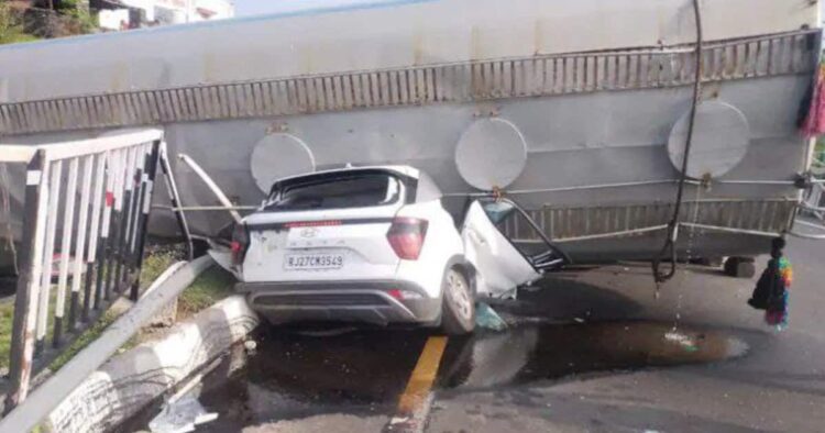 25 लाख की कार में बैठे-बैठे मारे गए पति-पत्नी और माता-पिता, राजस्थान में दर्दनाक हादसा