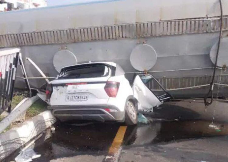 25 लाख की कार में बैठे-बैठे मारे गए पति-पत्नी और माता-पिता, राजस्थान में दर्दनाक हादसा