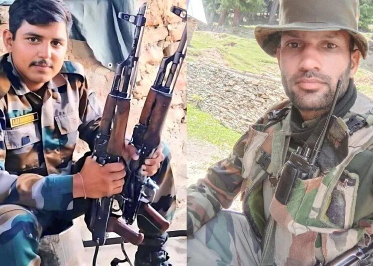 जयपुर पहुंचा शहीद जवान अजय सिंह और बिजेंद्र सिंह का पार्थिव शरीर