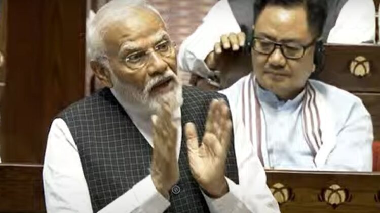 राज्यसभा में पीएम मोदी की किस टिप्पणी पर तिलमिला गए विपक्षी सांसद,