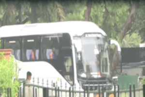 दिल्ली में पीएम मोदी के आवास पर पहुंची टीम इंडिया