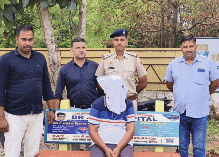 नारकोटिक्स कंट्रोल ब्यूरो यूनिट की टीम ने एक नशा तस्कर को किया गिरफ्तार,