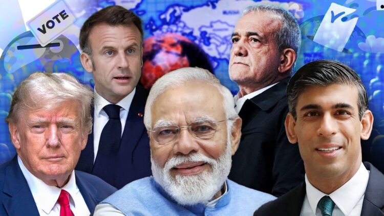 अमेरिका से ब्रिटेन और फ्रांस से ईरान तक…2024 में दुनिया के बड़े…