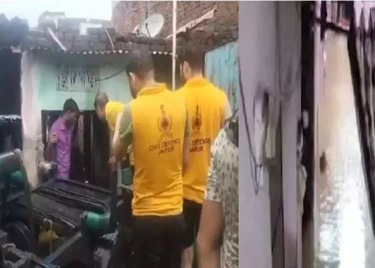 जयपुर में बेसमेंट में पानी भरने से बच्ची समेत 3 की मौत