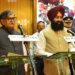 पंजाब के राज्यपाल गुलाब चंद कटारिया ने तीन नए राज्य सूचना कमिश्नरों को पद की शपथ दिलाई 13 Governor punjab