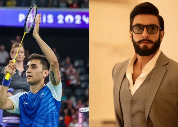 पेरिस ओलंपिक पदक से चूके Lakshya Sen का Ranveer Singh ने बढ़ाया हौसला,
