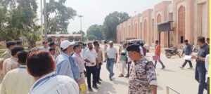 बीकानेर मंडल रेल प्रबंधक द्वारा सूरतगढ़, हनुमानगढ़ व श्रीगंगानगर स्टेशनों का निरीक्षण