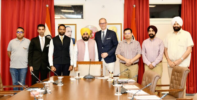 मुख्यमंत्री के प्रयासों से अब पंजाब में बनेंगे लग्जरी कार कंपनी बीएमडब्ल्यू के पार्ट्स 1 CM Mann