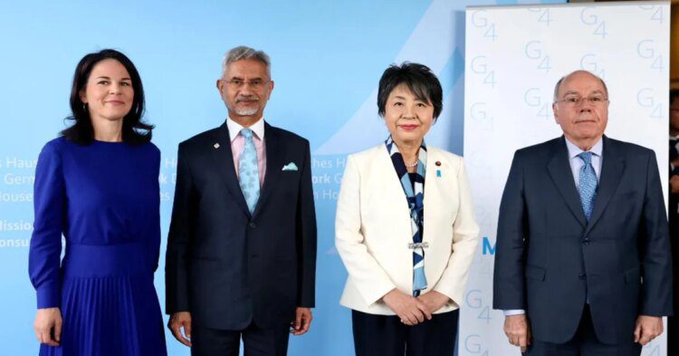 G-4 countries ने सुरक्षा परिषद सुधार को संयुक्त राष्ट्र का आवश्यक हिस्सा बताया