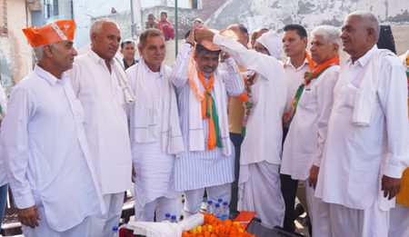 कांग्रेस की गारंटी हमेशा झूठी होती है: महीपाल ढांडा