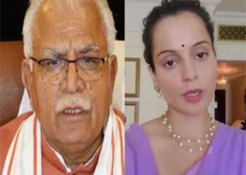 कंगना व खट्टर के बयान पर बवाल