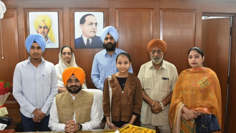 Punjab Cabinet Minister Taranpreet Singh Sond