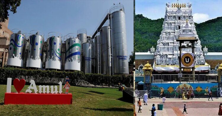 तिरुपति लड्डू विवाद पर अमूल ने दी सफाई, कहा 'हमने कभी नहीं की सप्लाई' 1 तिरुपति लड्डू विवाद पर अमूल ने दी सफाई, कहा ‘हमने कभी नहीं की सप्लाई’
